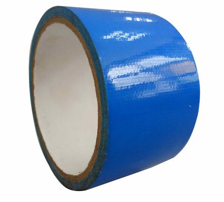 Chine Ruban adhésif bleu de tissu d'adhésif de caoutchouc naturel pour l'OIN de GV de empaquetage résistante fournisseur