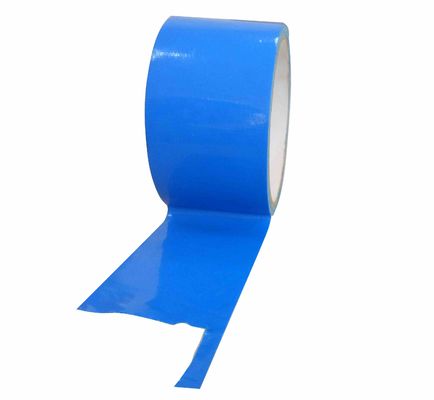 Chine Adhésif de bande imperméable bleue de tissu d'adhésif de caoutchouc naturel bon pour l'emballage lourd fournisseur