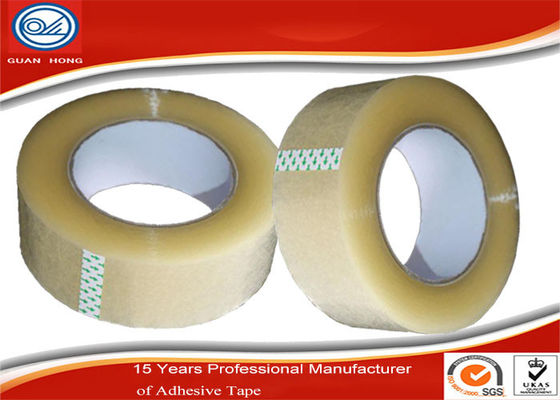 Chine bande de emballage transparente blanchâtre du ruban adhésif de 50Mic BOPP/BOPP fournisseur