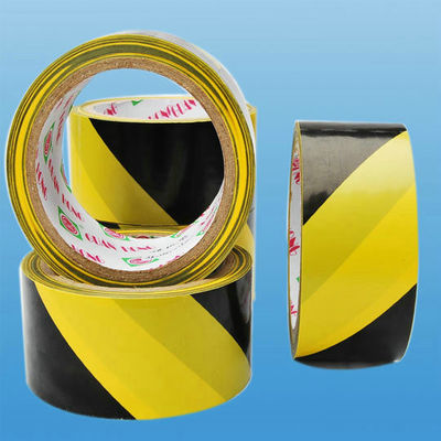Chine bande molle de spécialité de polychlorure de vinyle, noir - dispositif avertisseur jaune fournisseur