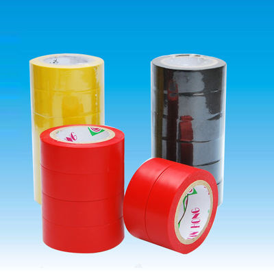 Chine bande adhésive colorée d'isolation de PVC de résine en caoutchouc/bande d'isolation électrique fournisseur