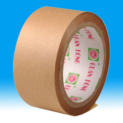 Chine Brown Brown imperméable a collé papier d'emballage de bande paerforée de l'excellente puissance de participation fournisseur