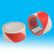 Bande adhésive de Bopp de mousse acrylique rouge du revêtement   pour le cachetage d'emballage fournisseur
