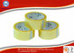 Bande transparente jaune d'emballage de BOPP activée pareau de haute résistance fournisseur