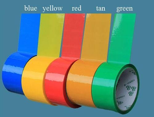Offre colorée pratique d'OEM de bande d'emballage imprimant le haut adhésif fournisseur